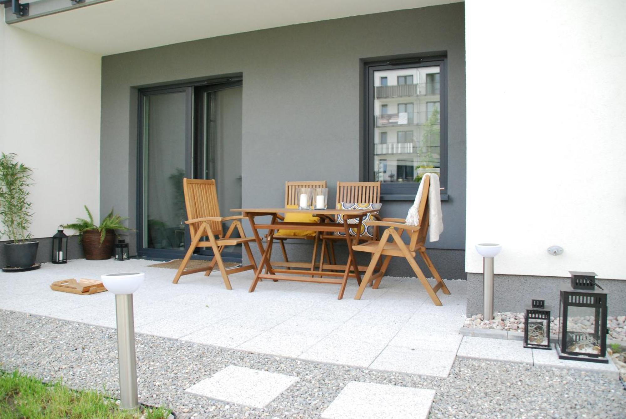 Relax&Comfort New Waw 50 Sqm With Terrace, Garden, Free Parking And Ac Warsaw Ngoại thất bức ảnh